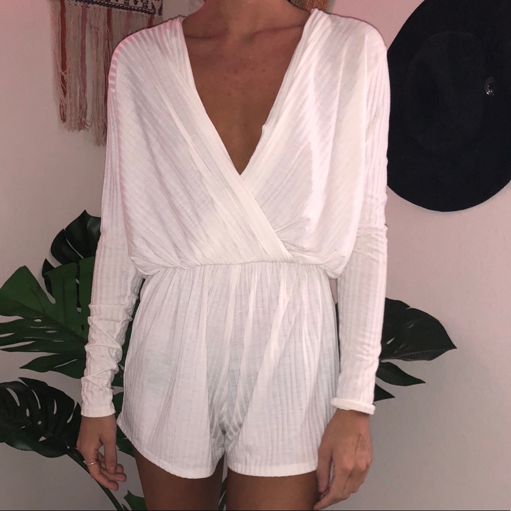 White Romper